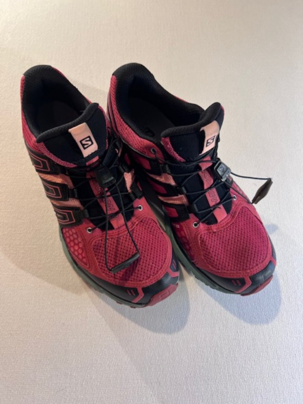 SALOMON‎ X-Mission 3 Trail Running Shoes Red and Black hiking Women's Size 9